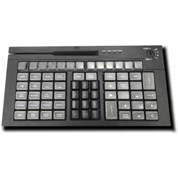 Программируемая клавиатура POScenter S67 Lite (67 клавиш, ключ, USB), черная