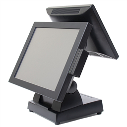 Сенсорный моноблок POSCenter START-2V2 (15″, Resistive, J3455, RAM 8Gb, SSD 128Gb, MSR) без ОС