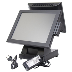 Сенсорный моноблок POSCenter START-2V2 (15″, Resistive, J3455, RAM 8Gb, SSD 128Gb, MSR) без ОС